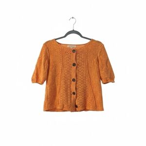 Jones New York Sport Petite Orange Knit Sweater